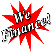 We finance with approved credit